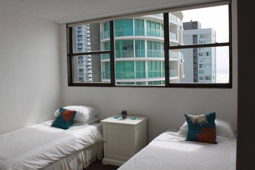President Holiday Apartments - Absolute Beachfront Гоулд Коуст Стая снимка